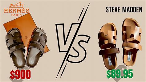 hermes chypre vs steve madden|hermes chypre sandal with fur.